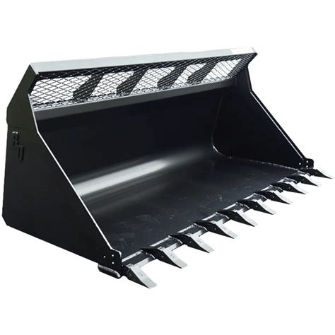 mini skid steer digging bucket|high capacity skid steer bucket.